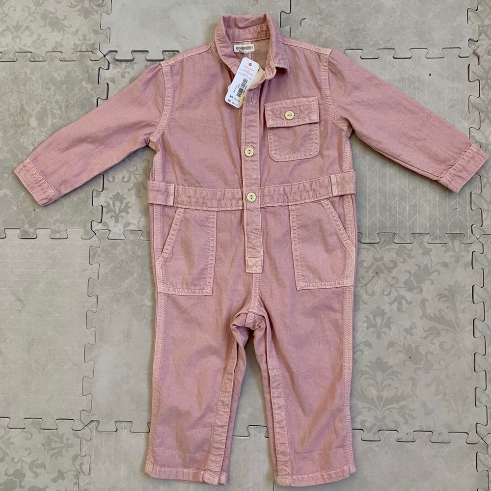 NWT Gymboree Baby Pink Jumpsuit